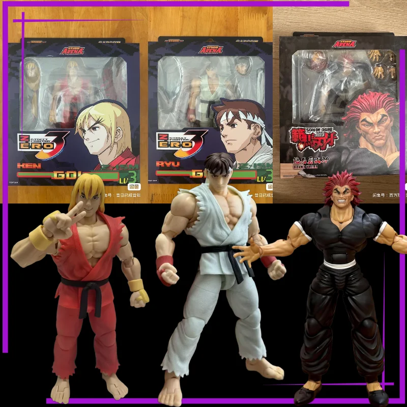 

【 Spot Goods】Original 1/12 Baki Hanma Yujiro 6-inch Action Figure Collectible Model