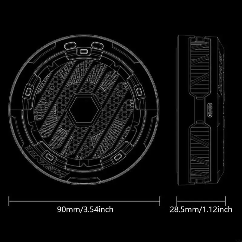 

Tablet Semiconductor Cooling Pad With Three Model For Office Work Entertainment