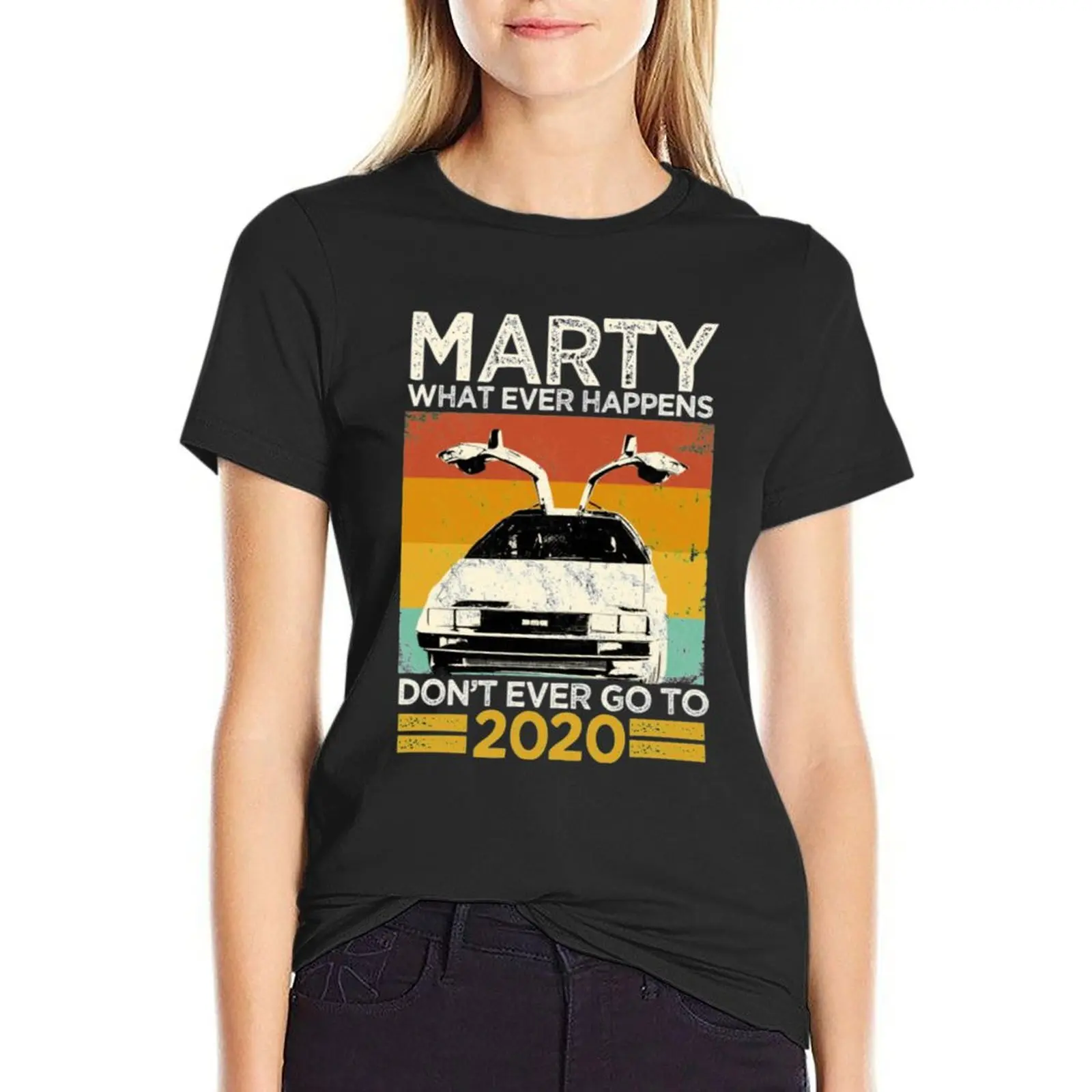 

Marty 2020 T-Shirt blanks quick drying graphics oversized white t-shirts for Women