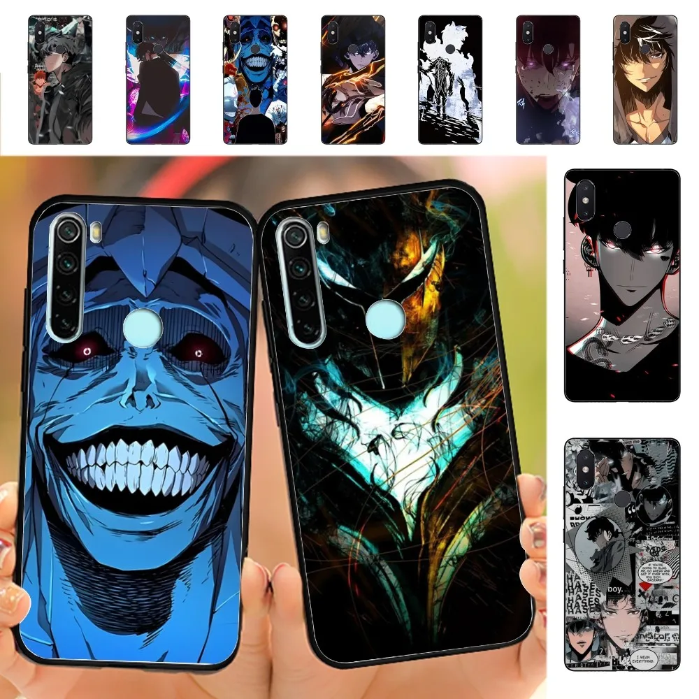 S-Solo-L-Leveling Phone Case For Redmi Note 4 X 5 A 6 7 8 T 9 9S 10 11 11S 11Epro Poco M3 pro