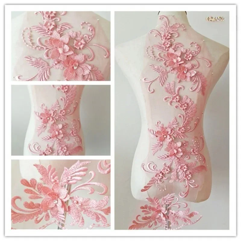 New Exquisite Multi Color 3D High Quality Flower Patch Handmade DIY Clothing Wedding Dresses Background Decoration Accessories