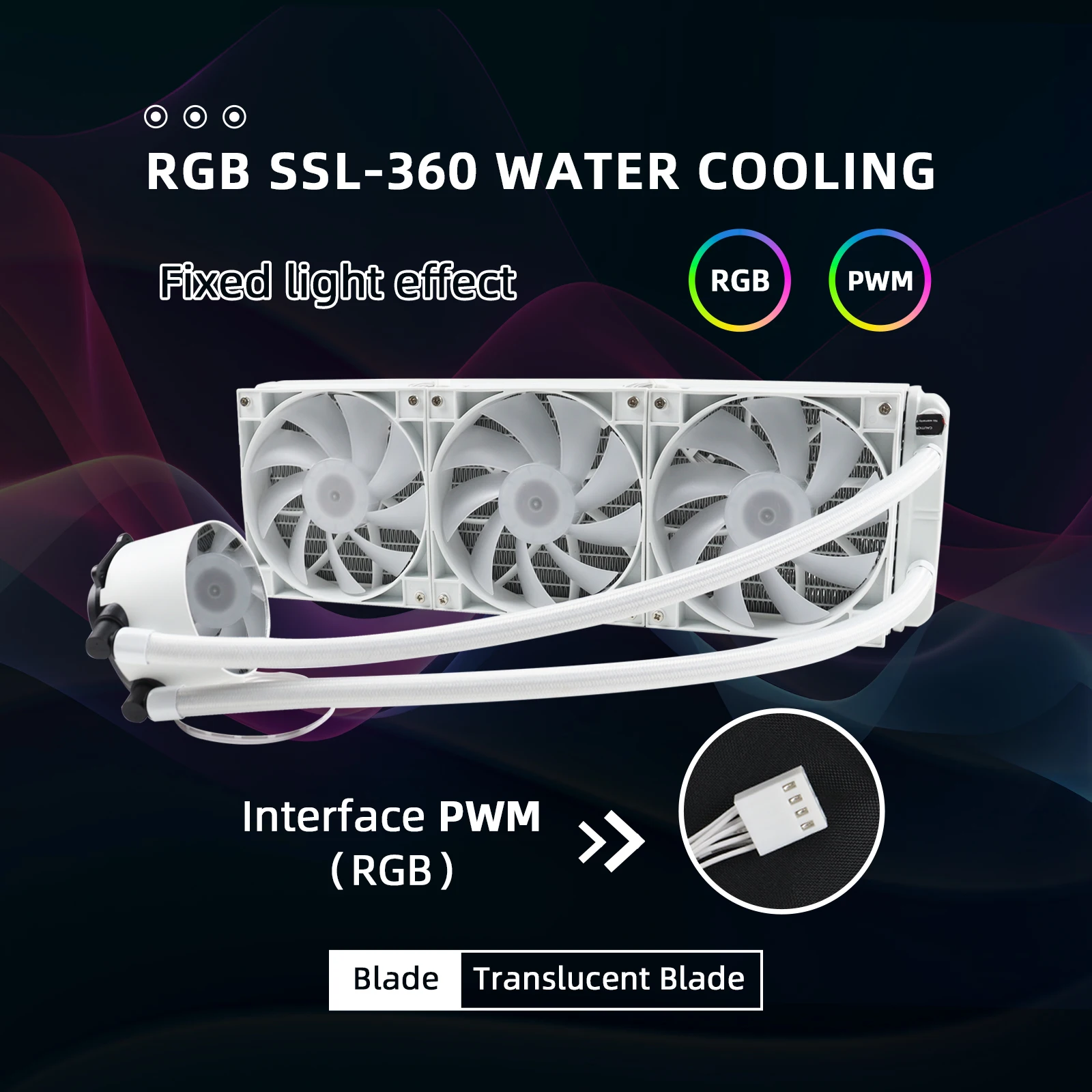Manmu Watergekoelde All-In-One Cpu Vloeistofkoeling 360Mm Argb Watergekoelde Radiator Voor X99 Moederbord