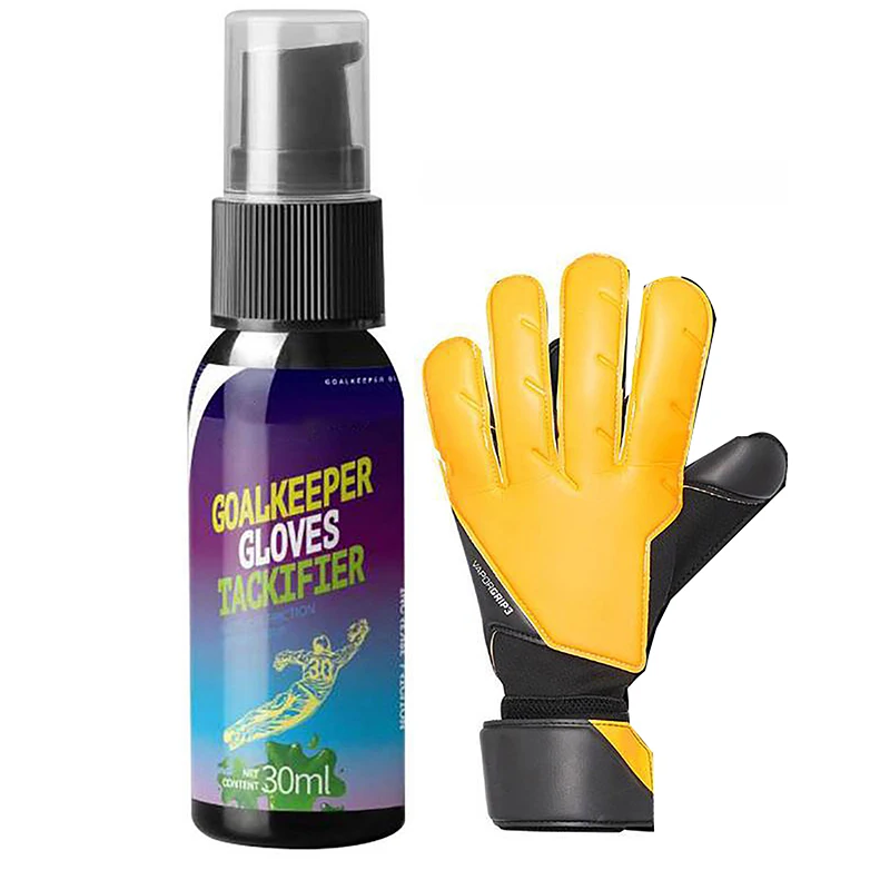 

30ml Goalkeeper Glove Baseball Replacement Glove Glue Football Grip Spray For Goalkeeping Gloves Non-slip Enhanced Sticky