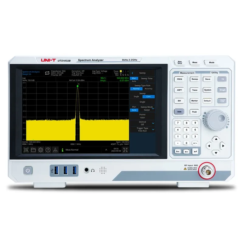 Analyzer Professional Testing Solutions UTS1000B Series 9kHz~3.2GHz UTS1015B Multiple Analysis Functions