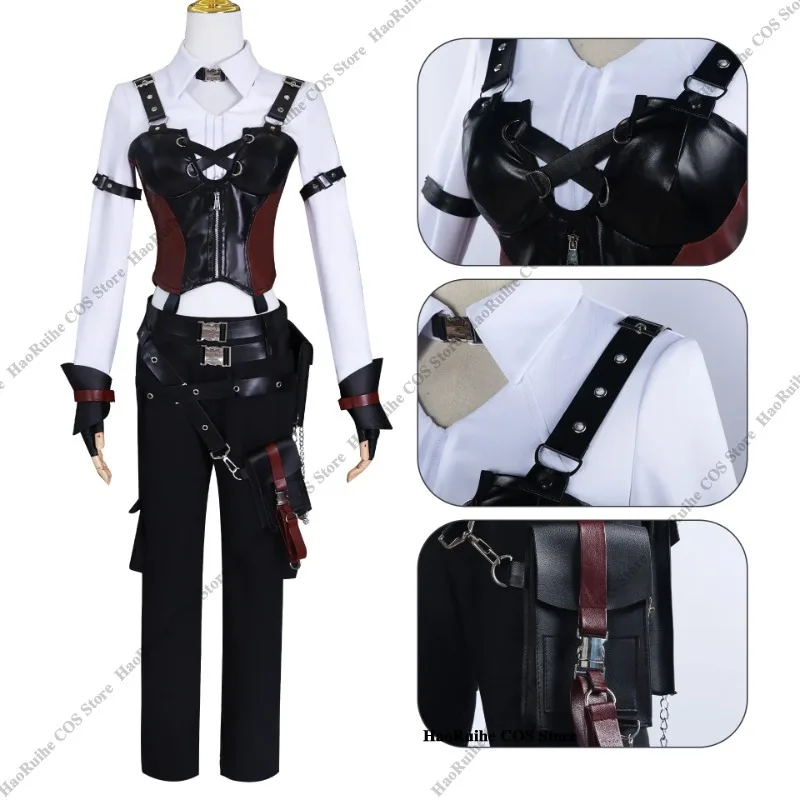 Game Hunter Heroine Vrouwelijke Cosplay Kostuum Xavier Zayne Rafayel Pruik Uniform Anime Liefde En Deepspace Miss Hunter Party Girl Pak