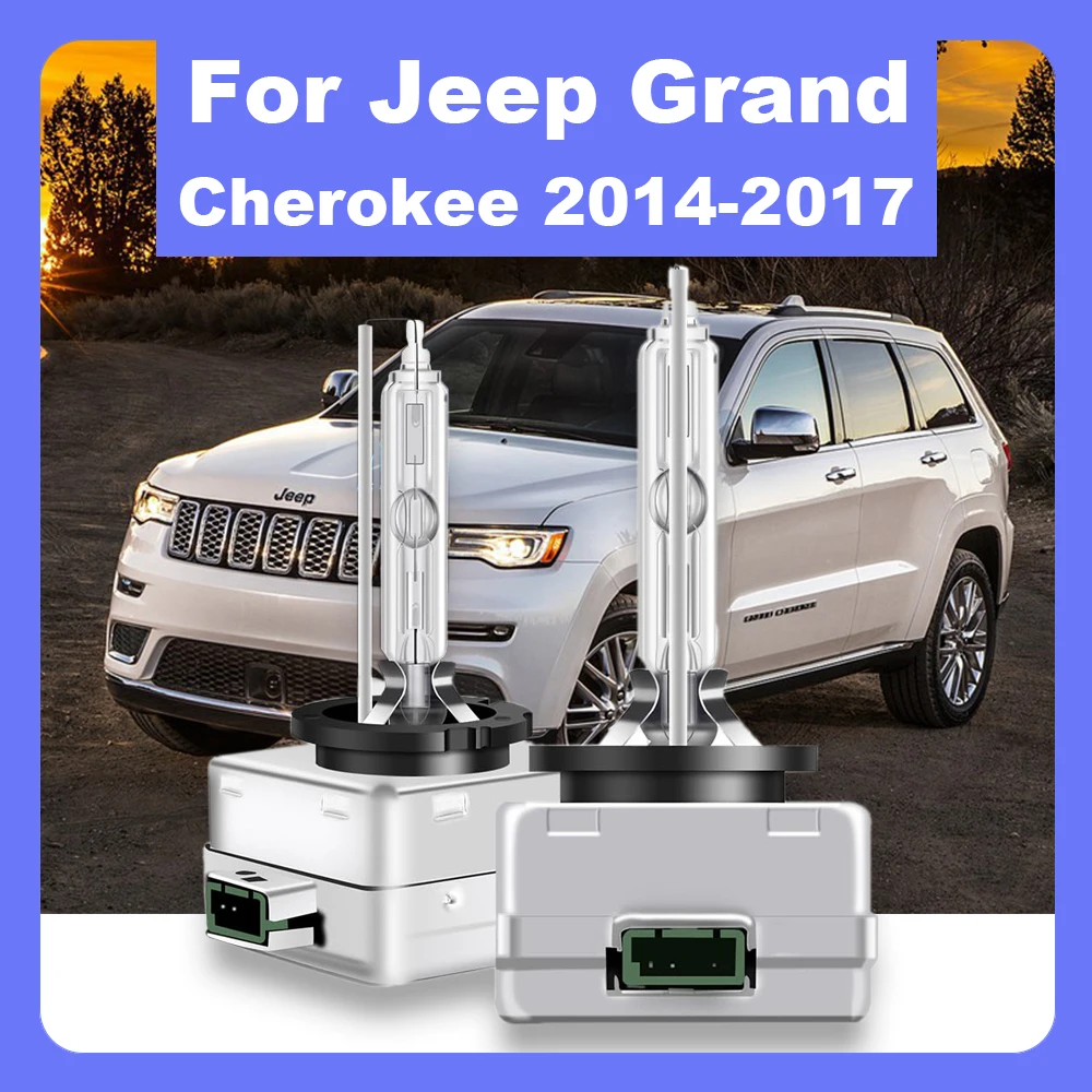 

Ксеноновые лампы для фар головного света D3S, 2 шт., подходят для Jeep Grand Cherokee 2014-2017, 4300K, 5000K, 6000K, 8000K, 10000K, 35 Вт, автомобильная лампа