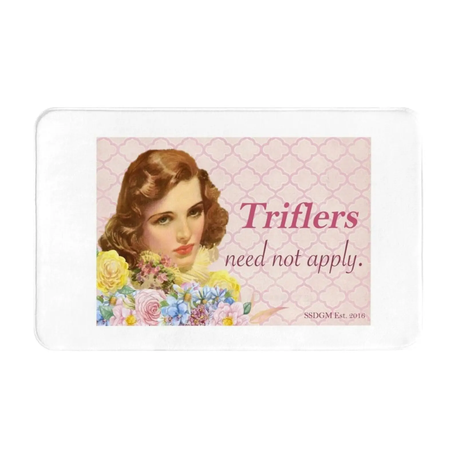 Triflers Need Not Apply-My Favorite Murder Soft House Family Anti-Slip Mat Rug Carpet Mfm My Favorite Murder Podast Popular My