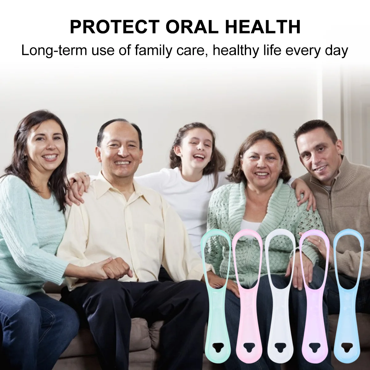 10 قطعة مكشطة اللسان الأنظف الغذاء الصف PP آمنة قابلة لإعادة الاستخدام العناية بالفم أعذب التنفس فرشاة معدنية للرجال النساء اللسان مكشطة #5