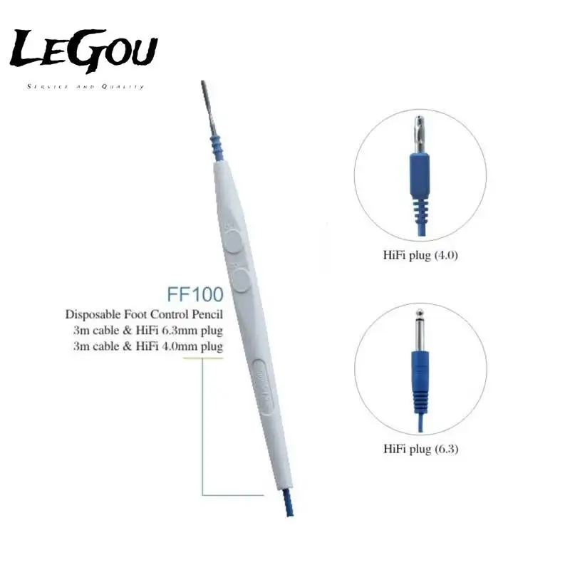 LeGou Professional Smoke Evacuation Electrosurgical Pencil for Clean and Safe Surgical Environments