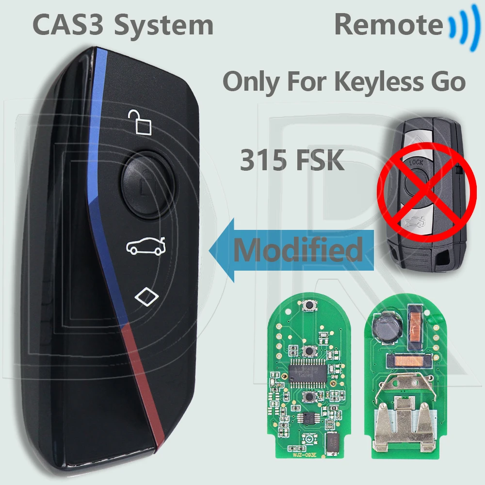 DR CAS3 System ID46 Chip 315/434/868 MHz Half Smart/Keyless Go Car