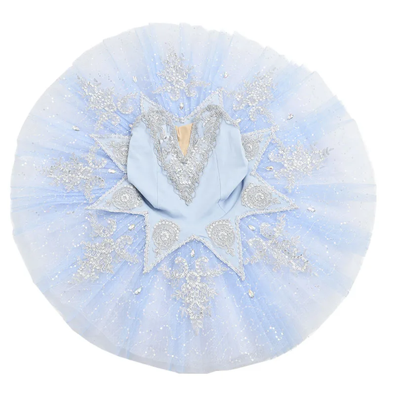 Professionelle Ballett Tutu Mädchen Weiß Schwanensee Platter Pfannkuchen Tutu Ballerina Party Kleid Kind Kinder Ballett Tanz Kostüm