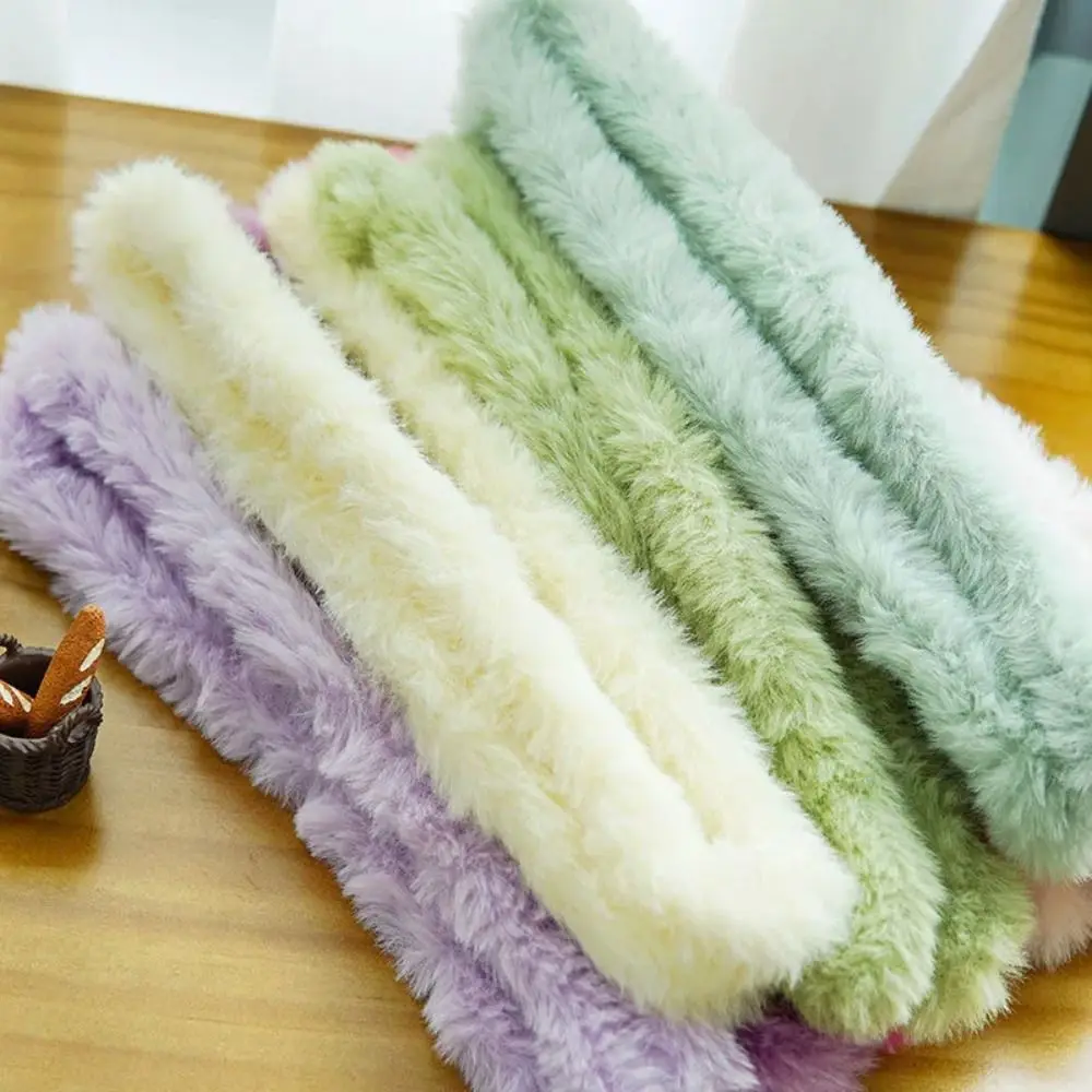 Gefüllte Kaninchen Eisendraht Streifen Stick Pelzige Hand Handwerk Bunte Twist Draht Sticks 20mm Handgefertigtes Material