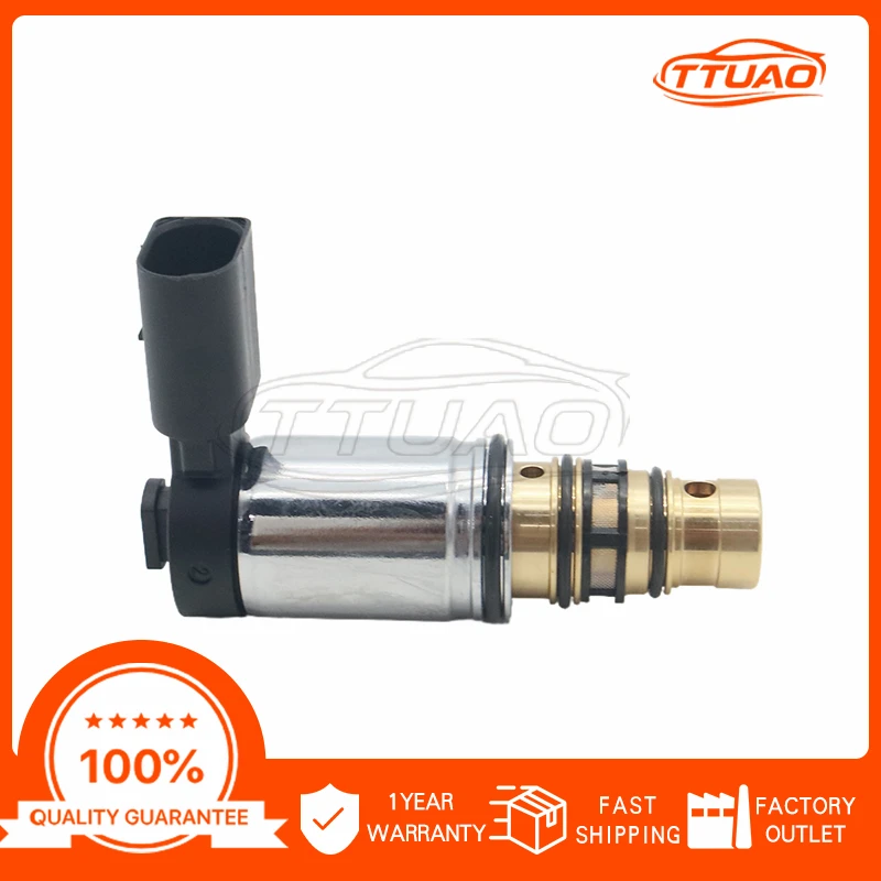 Electronic AC Compressor Solenoid Control Valve Sanden 1K0820803E PXE14 for VW Skoda Seat Audi Auto Spare Parts High Quality