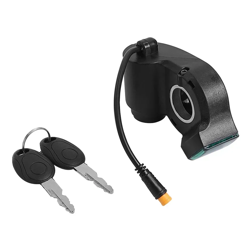 مفتاح قفل الإشعال الإبهام خنق ل Kugoo M4 ل Xiaomi M365 E-سكوتر/E-الدراجة الفولتميتر عرض الجهد الرقمي التبديل 3Pin