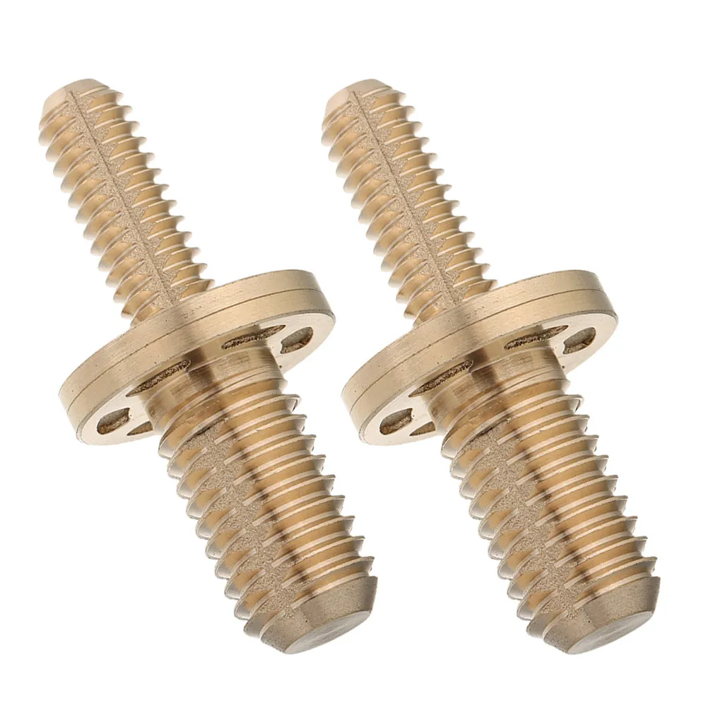 

2Pcs Billiard Pool Cue Joint Screws Brass Material Precision Fit Extended Handle Compatibility Smooth Connection for Cue Joint