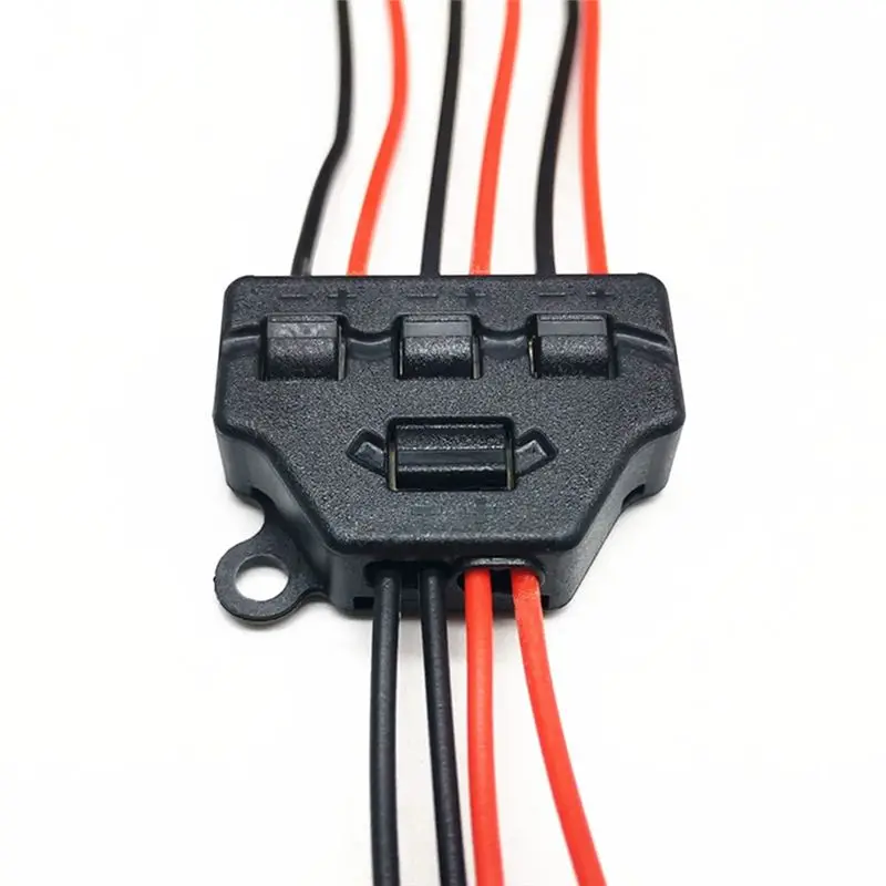 Y01A 6 Port Quick Splitter Out Line Splitter Lampu LED Strip Model Lghts Tata Letak Kereta Api