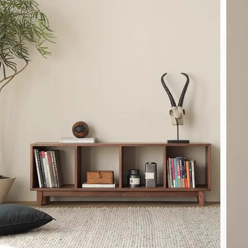 Luxury Villa Nordic TV Cabinet Living Room 2025 Wood Shell Modern Tv Stands Luxury Designer Audio-visual Fernsehtisch Furniture