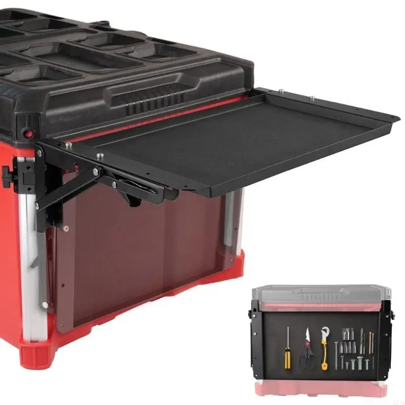 

Foldable Workbench With Tool Storage Space Aluminum Frame For Portable Workshop Solution Powerful Tool Tray 37JD