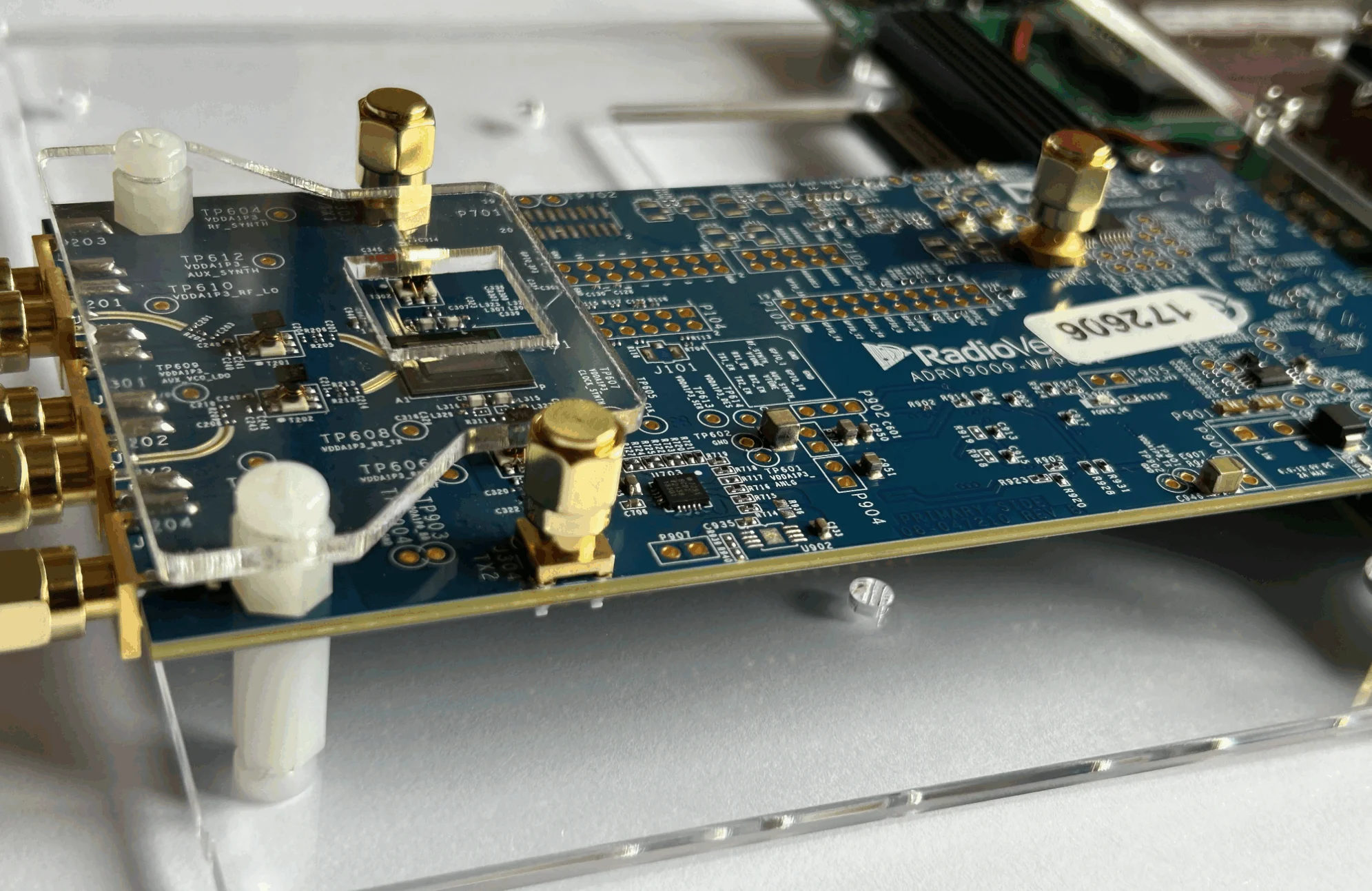 Rádio Development Board, alta velocidade, alta largura de banda, software, ZC706 + ADRV9009