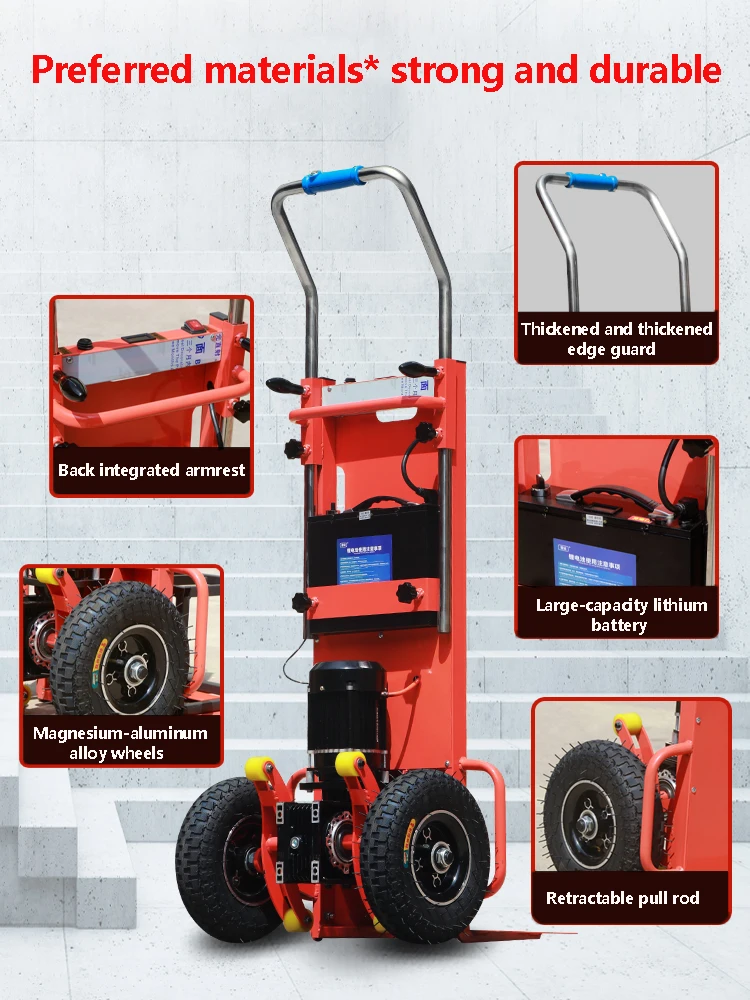 電気階段昇降機,手動カート,400kg, 2200w