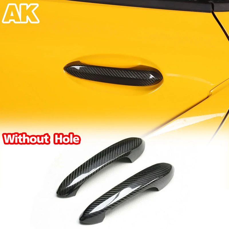 Real Carbon Fiber For BMW Z4/ For Toyota GR Supra A90 MK5 2019-2026 Car Outside Exterior Door Handle Cover Trim Car Accessories