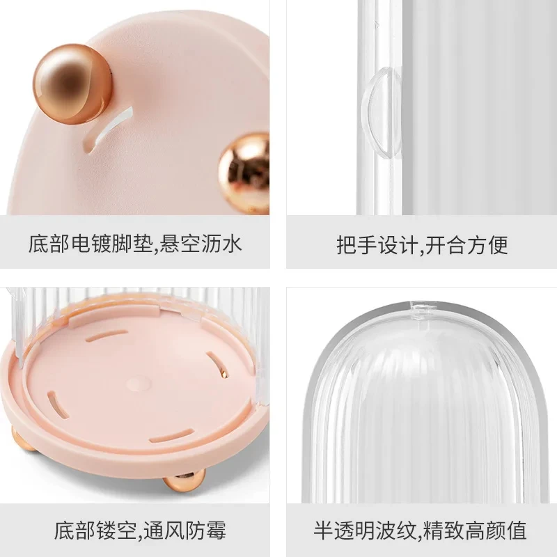 Maquiagem Esponja Puff com Caixa de Armazenamento, Profissional Cosméticos Puff, Foundation Beauty, DIY Label, Logotipo personalizado