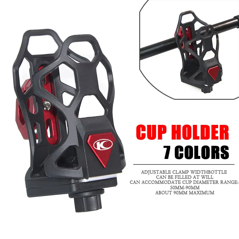 

Motorcycle Cup Holder Aluminum&ABS Multi-Angle Adjustable for Kymco Downtown 125i 350i Xtown CT250 S400 Xciting/AK550 Series