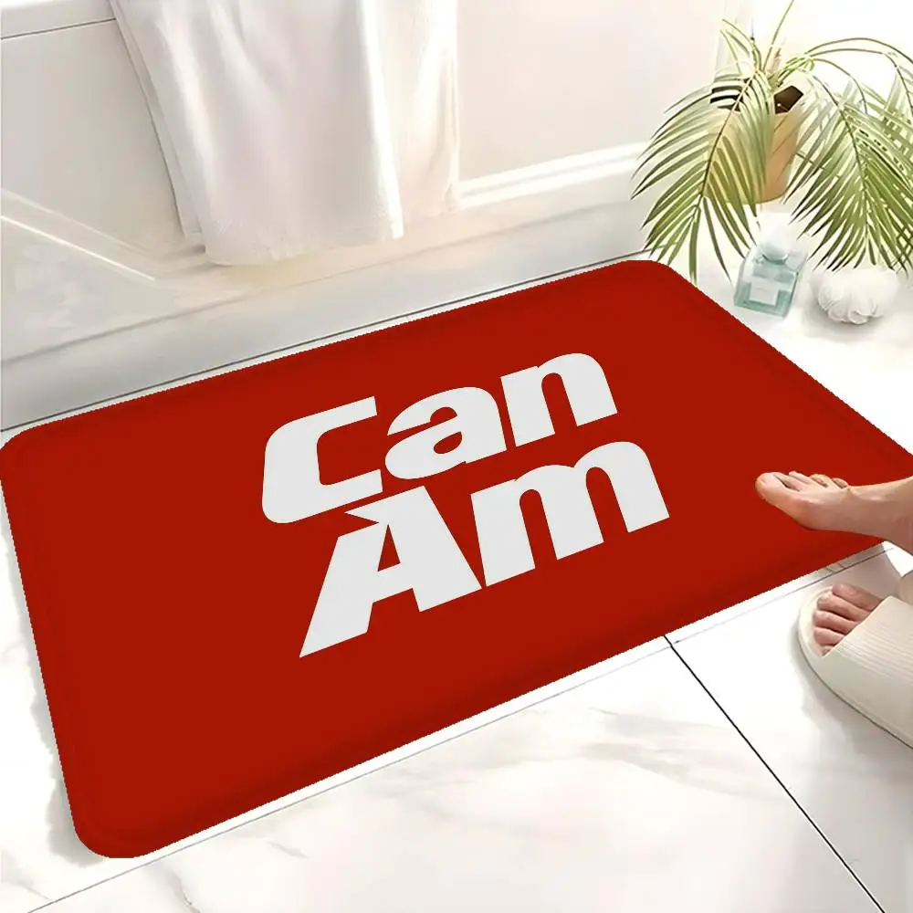 Can-Am Spyder Logo Entrance Door Mat Nordic Style Bedroom Living Room Doormat Home Balcony Anti-Slip Modern Home Decor