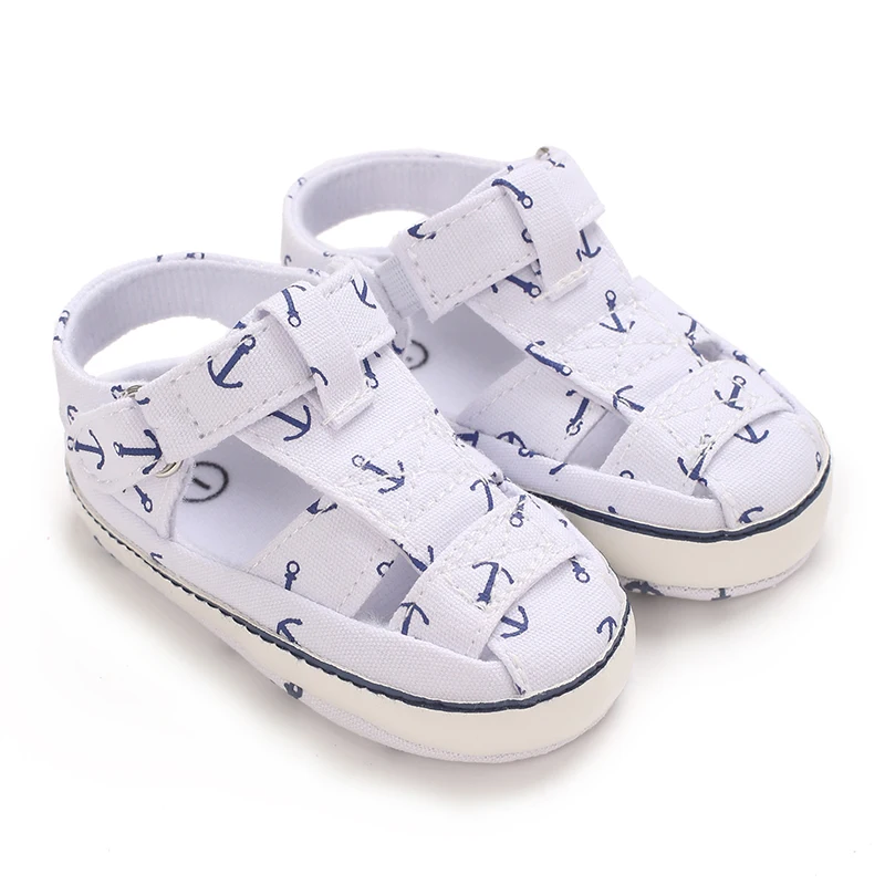 صنادل أحذية نعل ناعم للصيف 0-18 شهرًا للأطفال حديثي الولادة والأولاد والبنات أحذية صيفية ناعمة للمشي الأول مضادة للانزلاق #2