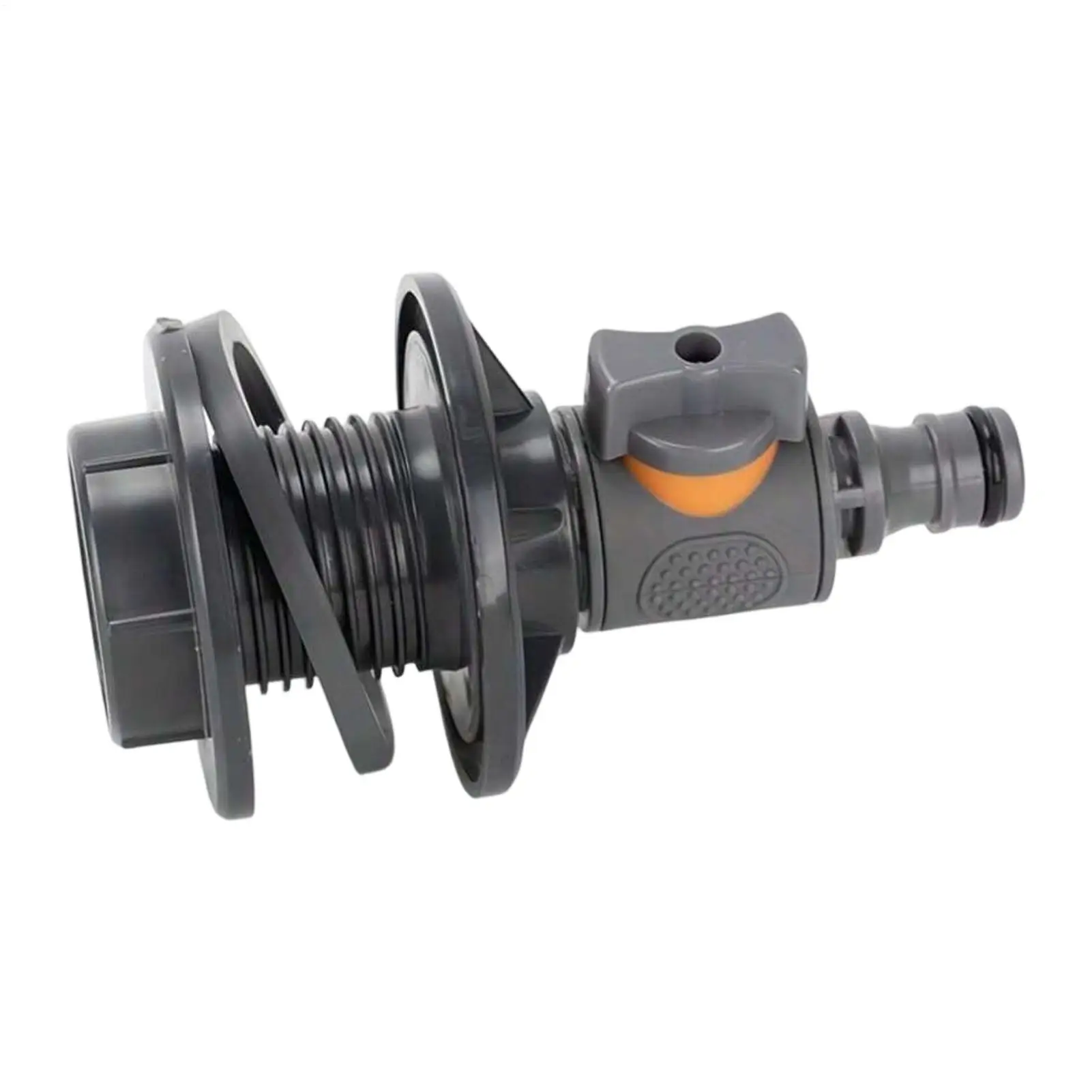3/4 Inch Tank Pipe Fittings Water Barrel Adapter  Water Tank Hose Adapter PVC water tank connector 3/4 straight-through valve