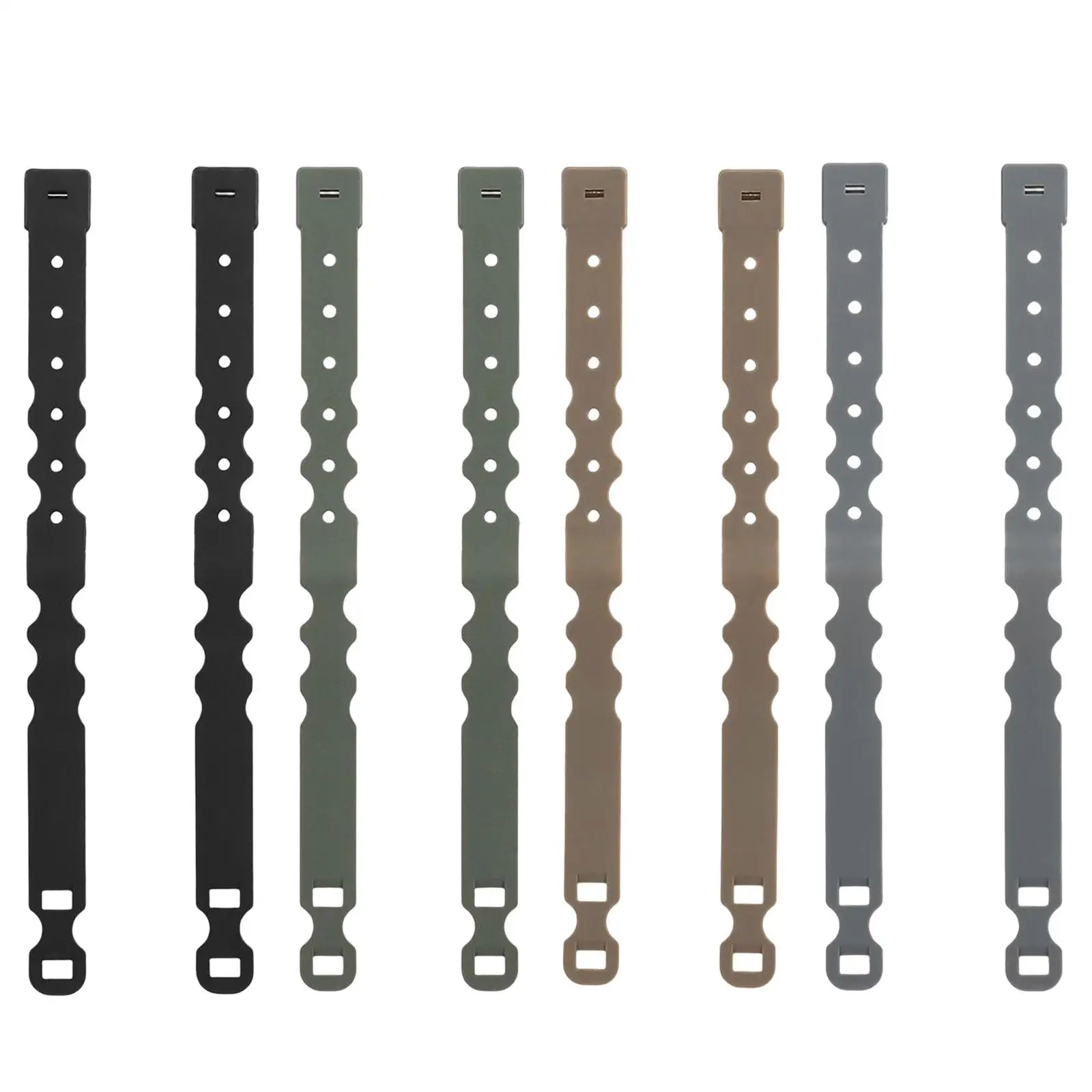 2x sangles de Clips de malice d'extérieur flexibles pour équipement de coupe de pochette de sac à dos