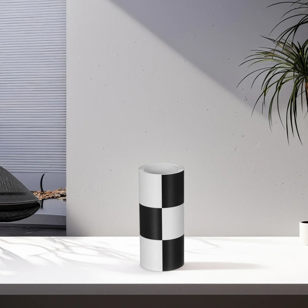 

2 Rolls Wallpaper Border Black White Checkerboard Patterns Peel And Stick Wall Border Self Adhesive Wallpapers For Living Room B