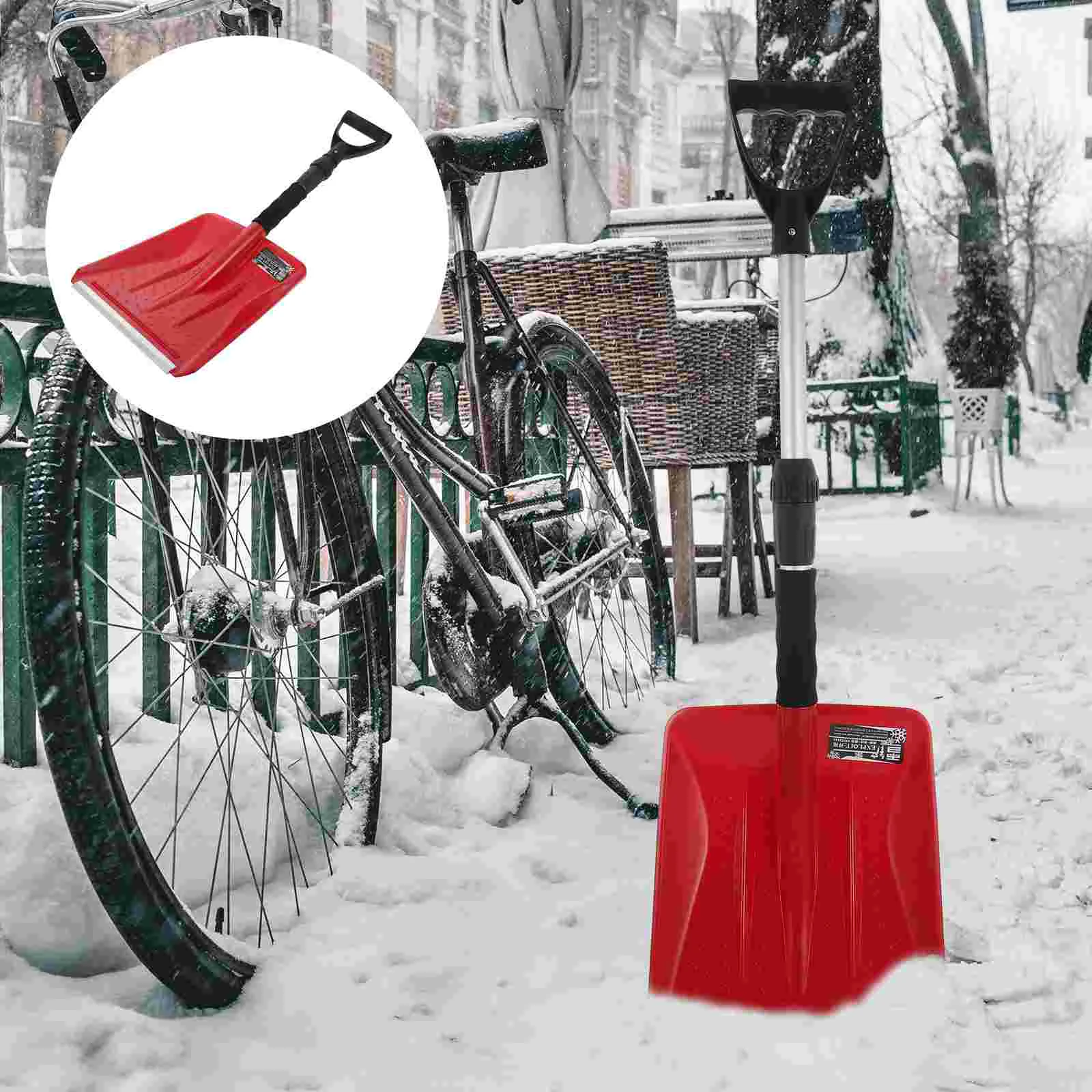 

Snow Retractable Ice Removal Tool Mud Car Emergency Outdoor Sand Multifunction Disaster Prevention