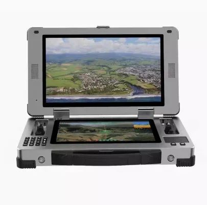 G21 dual screen drone ground station custom button knob rocker capacitive touch screen dual switching