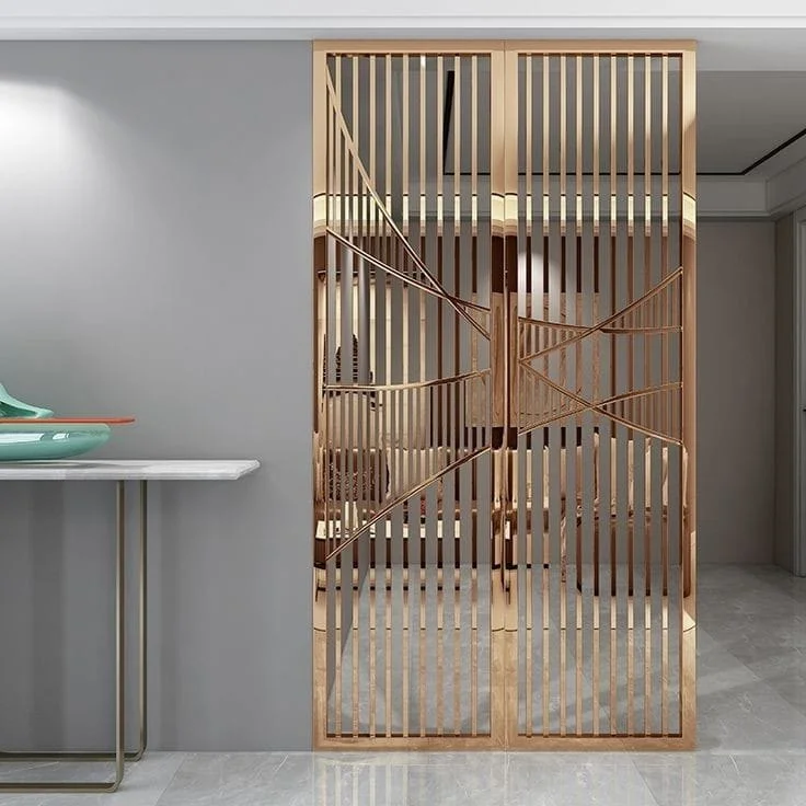 Modern Stainless Steel Shower Screen Partition Screen Partition Screen