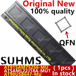 (1piece)100% New AT91SAM7S256-MU AT91SAM7S256 MU AT90USB647-MU 90USB647-MU ATSAML22J18A-MUT ATSAML22J18 QFN-64 Chipset