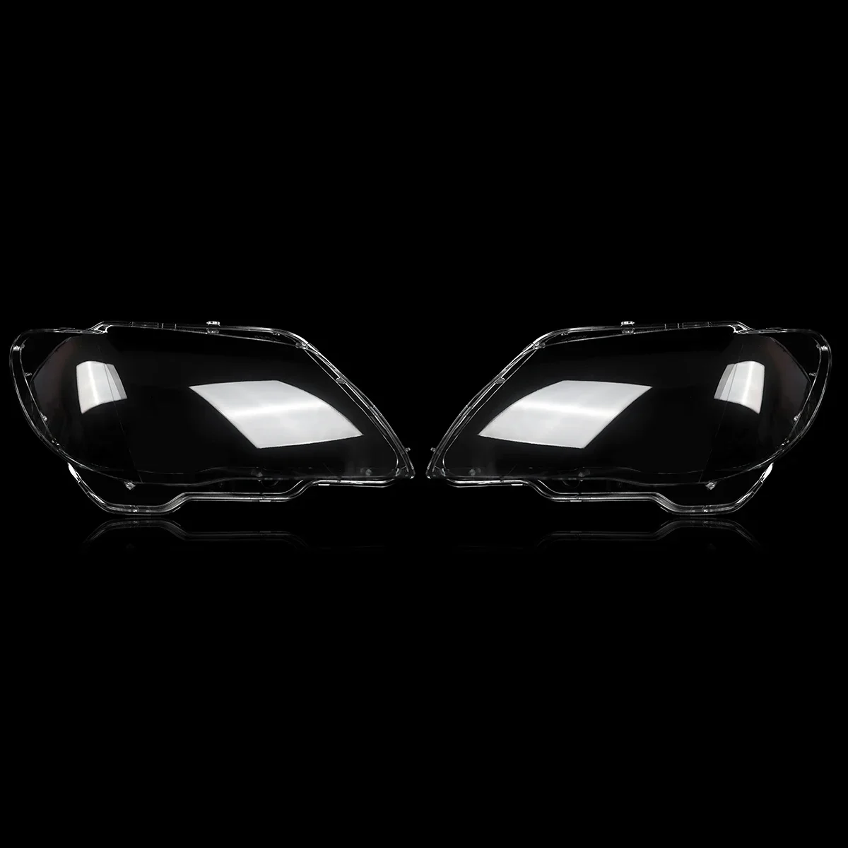 SAIQINGSP headlight lens cover Fits for 2005-2008 BMW 7 Series E65 E66 Car Accessories Tools 63127162117,63127162118