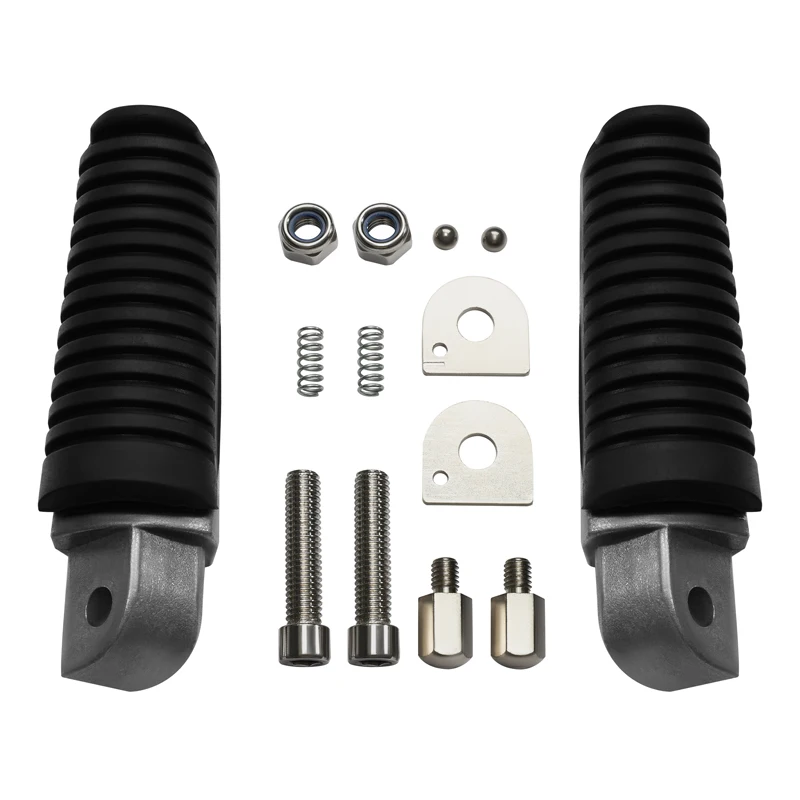 Passenger Footrest Foot Pegs For Yamaha FJR1300 FZ400 FZ6R XJR400 XJR1200 XJR1300 XJ6 FZ6N Motorcycle Rear Pedals