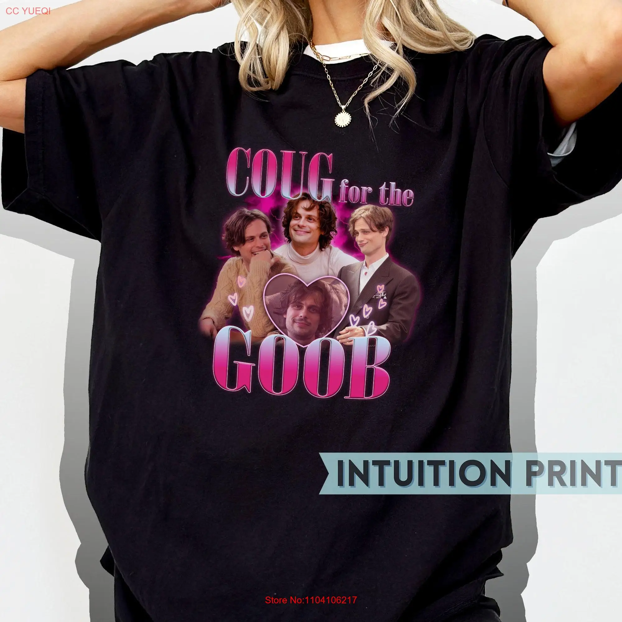 Goob Matthew gri Gubler için Coug Vintage T Shirt tasarım ceza Minds Fan MGG uzun veya kısa kollu
