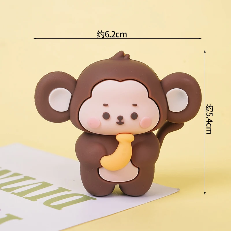 Dschungel Safari Tier Kuchen Dekoration Löwe Elefant Geld Giraffe Pilz Alles Gute zum Geburtstag Kuchen Topper Junge Geburtstag Party Supplies – Detail 7