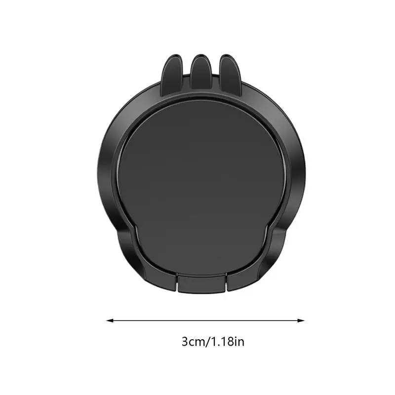 Metal Mobile Phone Socket Holder Universal Telephone Car Bracket Stand Finger Ring Phone Grip Tool for Video Recording