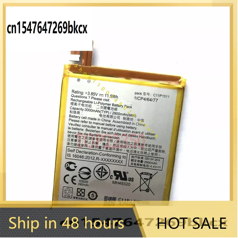 High Quality 3100mAh C11P1511 Battery For ASUS Zenfone 3 ZE552KL Z012D Z012DC Z012DA Smartphone