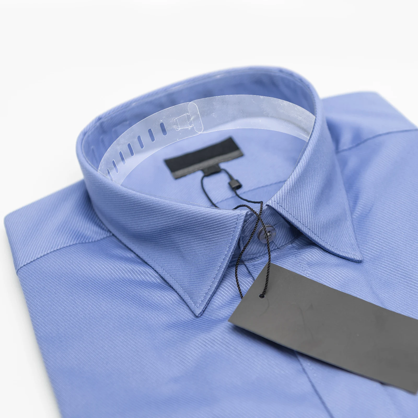 

100Pcs Plastic Collar Inserts Men Dress Shirts Support Lift System Shirt Collar Stays Hidden Bones Stay Shirt Insert