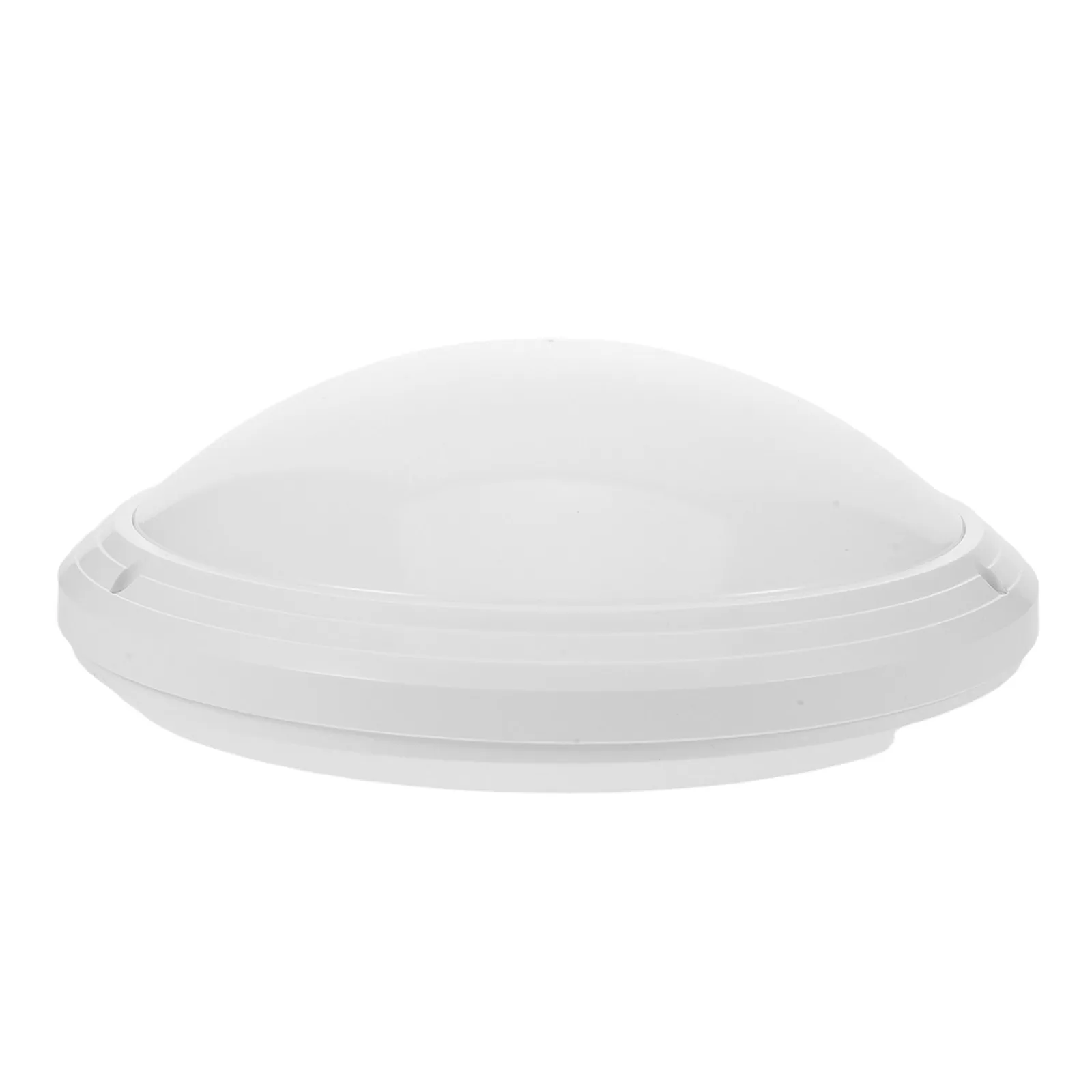 

10.61 Inch Round Plastic Ceiling Light Shade Cover Twist-Lock Waterproof LED Diffuser for Kitchen Bathroom Office Bedroom Modern