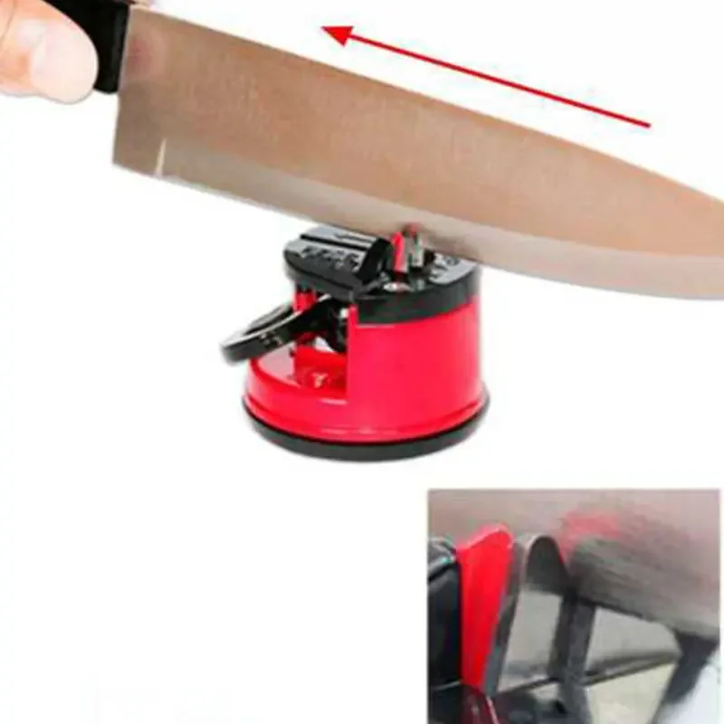 Creative Sucker Positioning Sharpener Suction Cup Sharpening Tool FineIron Whetstone Household Quick Sharpener точилка для ножей