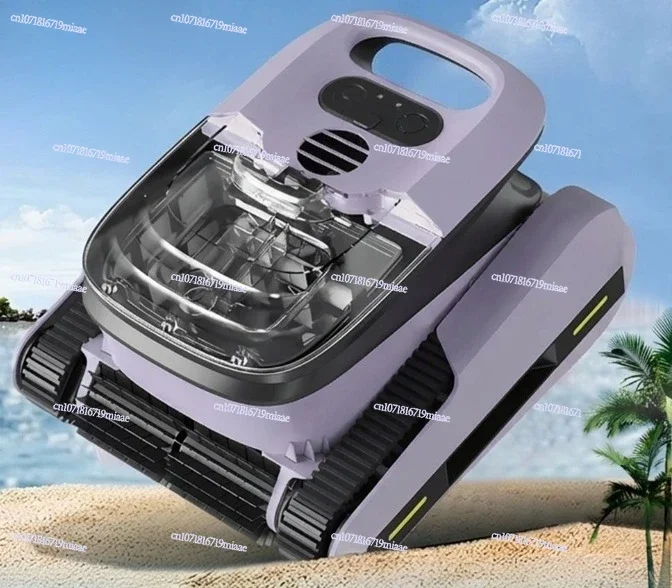 Full Automatic Underwater Pool Cleaner Robot High Efficiency Pool Bottom Cleaning Device Without Manual Operation