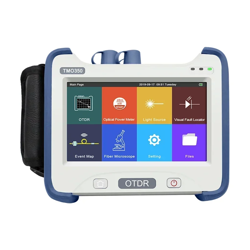 

2025/2026Onefind WF TMO350 1310/1550/1625nm 35/33/33dB OTDR with power meter, VFL, light source and Map function all in one OTDR