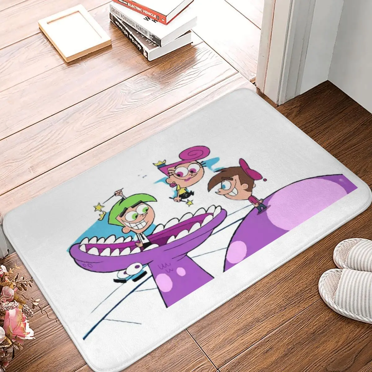 Fairly Oddparents Cosmo Doormat Kitchen Entrance Home Floor Mat Non-slip Carpet Rug for Bathroom Footpad Mats