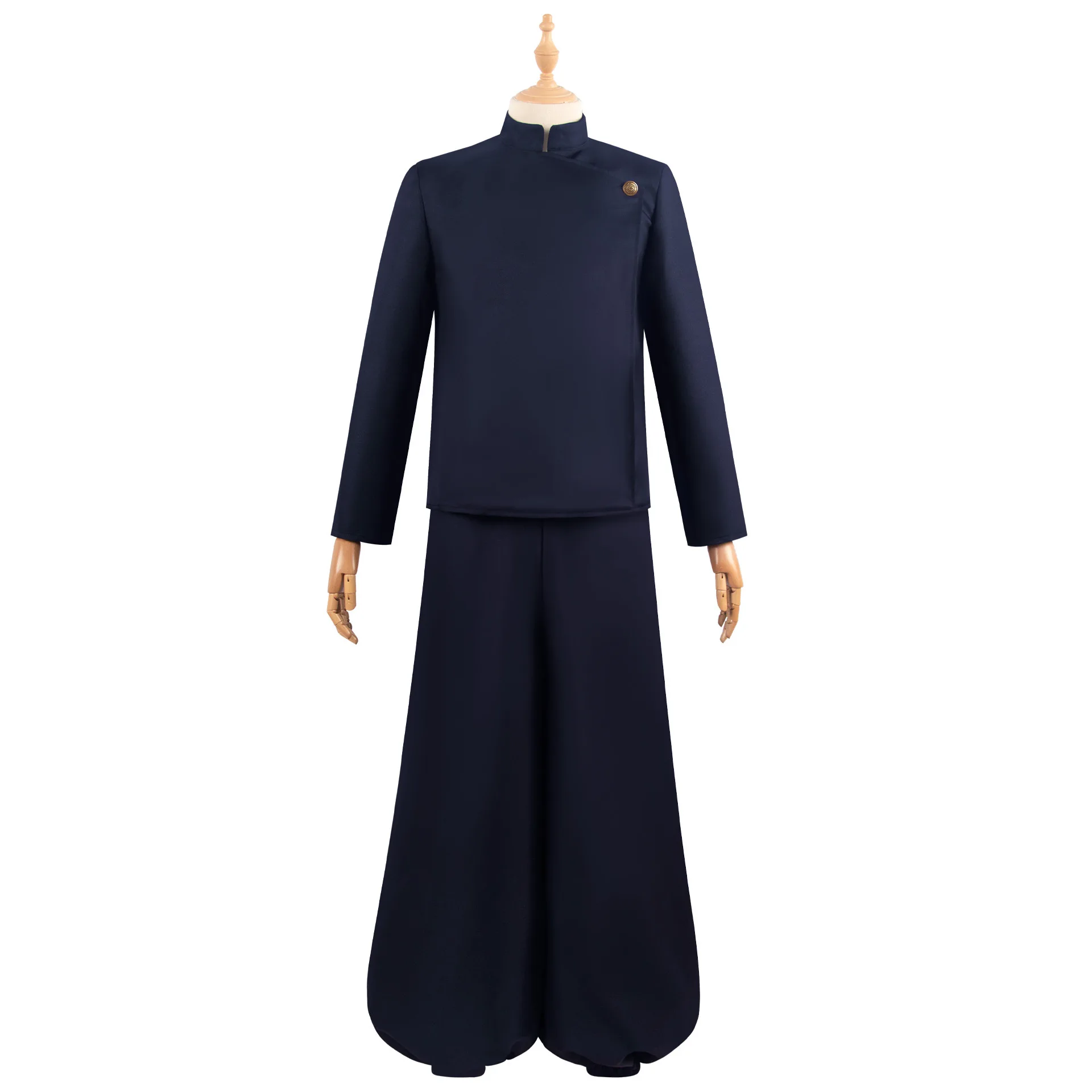 Geto Suguru Cosplay Anime Jujutsu Kaisen Cosplay Adult Mens Shirt Pants Wig High School Halloween Uniform Full Set