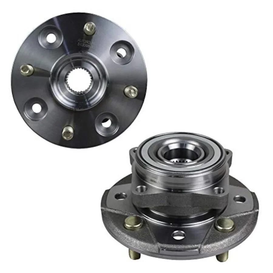 

513098 Пара 2 ступицы и подшипников переднего колеса в сборе, предназначенных для надежных выступлений в моделях Honda Accord с 1990 г.